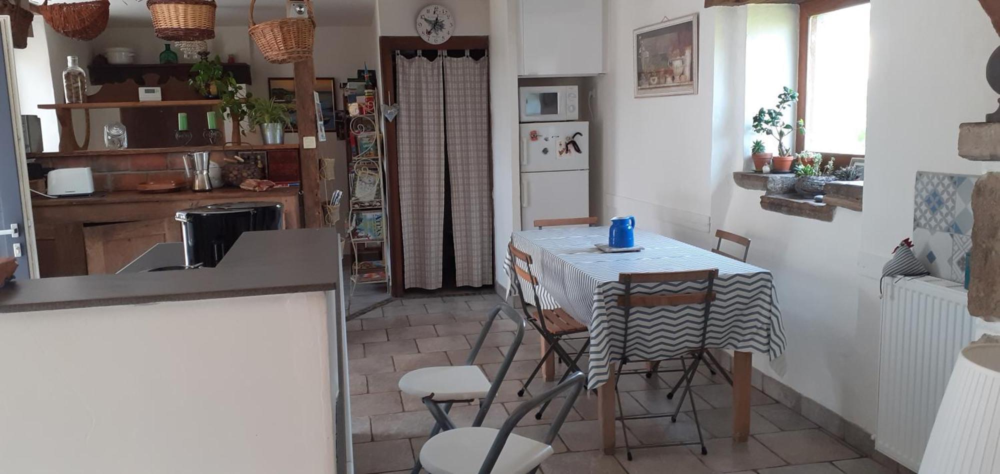 Gite Les Petits Chemins Ledeuix Oda fotoğraf
